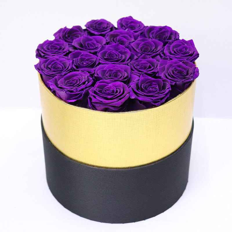 Eternal arrangements Flower Hug Bucket 18 Roses Box Valentine's Day Gift any event