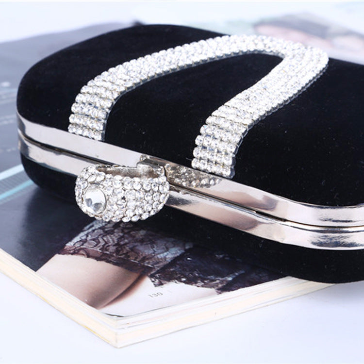 ELEANOR DIAMOND LUXURY CLUTCH BAG