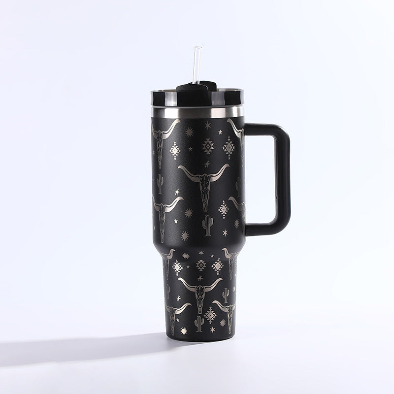 Yellowstone Stainless Steel With Straw Cup edition limeted