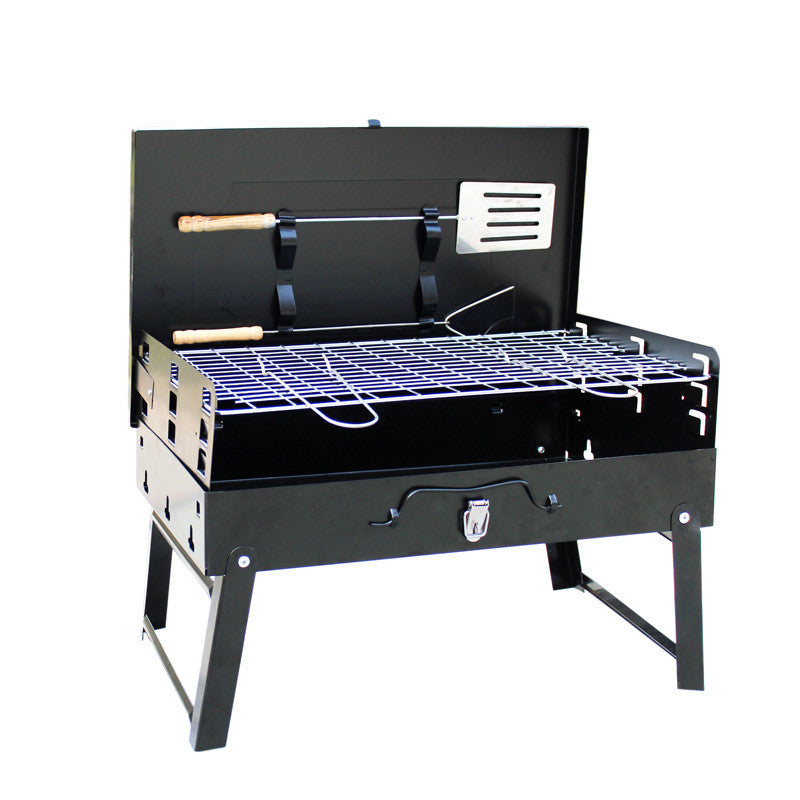 Portable Charcoal Grill Folding Box Grill