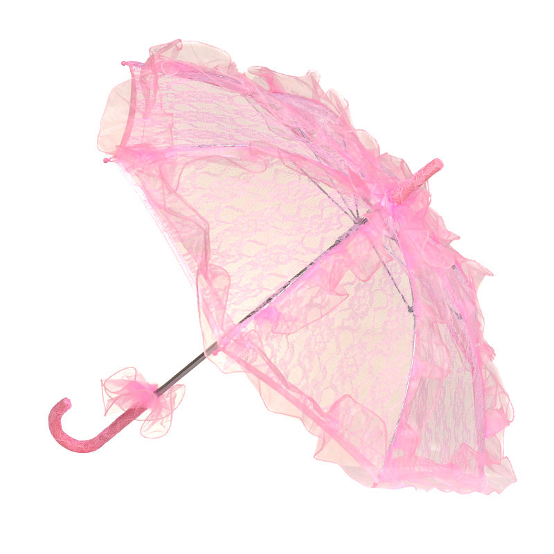 Wedding New Wedding Lace Umbrella Multicolor