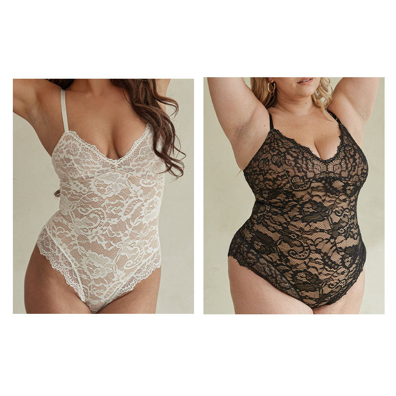 Underwire Shaping Lace Bodysuit