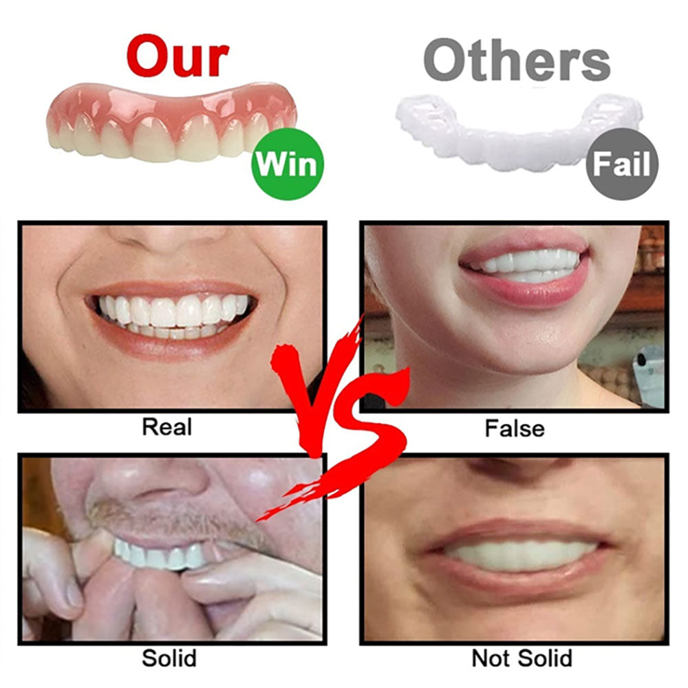 Denture Stick Silicone Artificial Teeth Braces