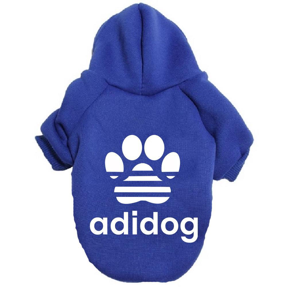 Adidog Clothes Fashion Dog Hoodie Pet Shirt Dogs Pets Sweater Jacket