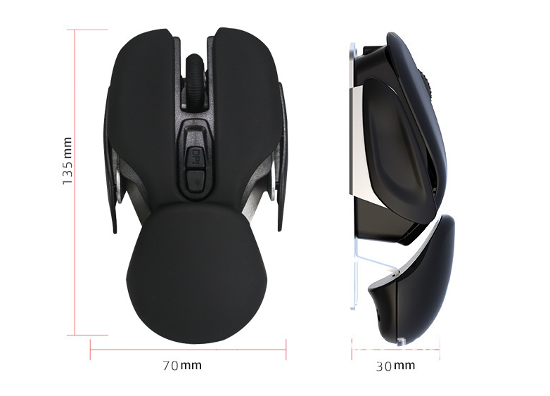 Bionic Ergonomics Of Wireless Charging Mouse