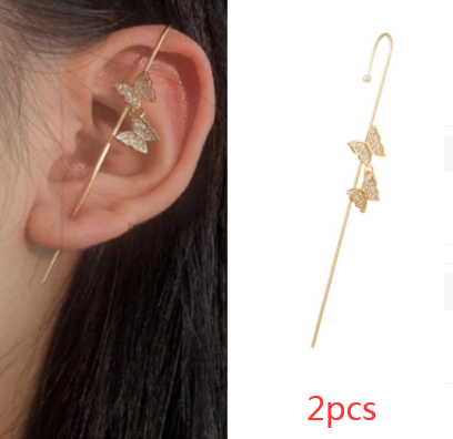 Lightning Piercing Ear Needle Ear Wrap Hook Crawler