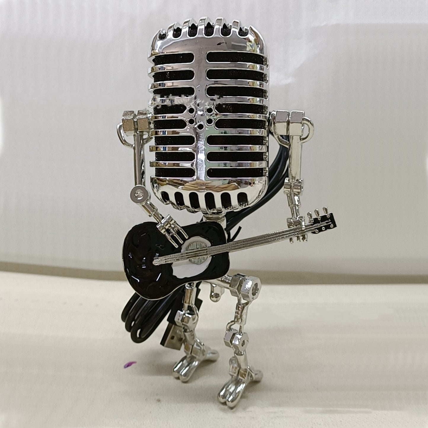 Retro Vintage Microphone Table Lamp Ornament