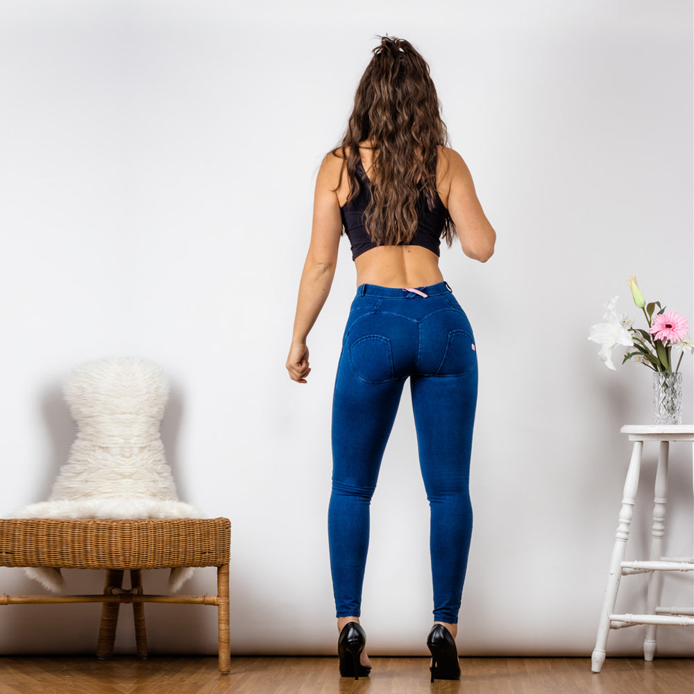 Shascullfites melody gym jeans booty shaping denim leggings jeggings push up effect yoga pants