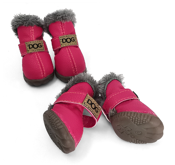 Dog Thick Snow Boots Keep Warm Teddy Autumn And Winter ug lovers