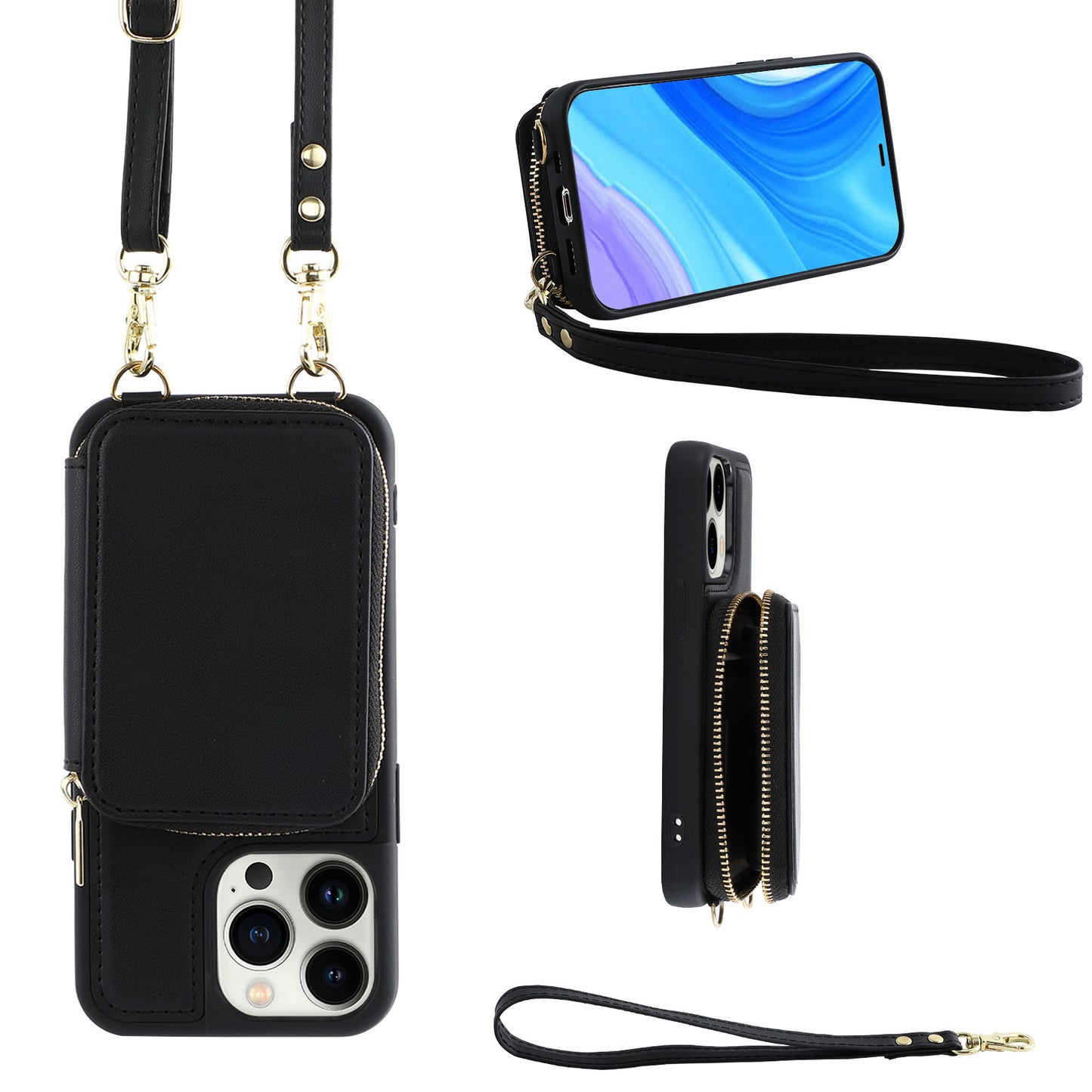 Multifunctional Card Holder  case For iPhone Rfid