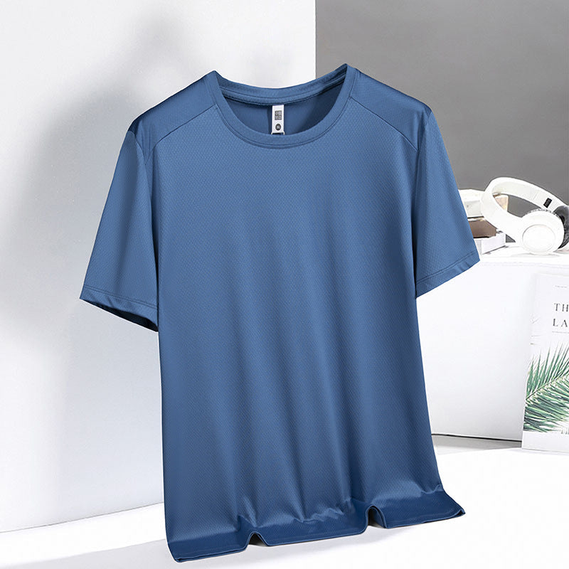 Ice Silk Mosquito Prevention T-shirt Men's Summer