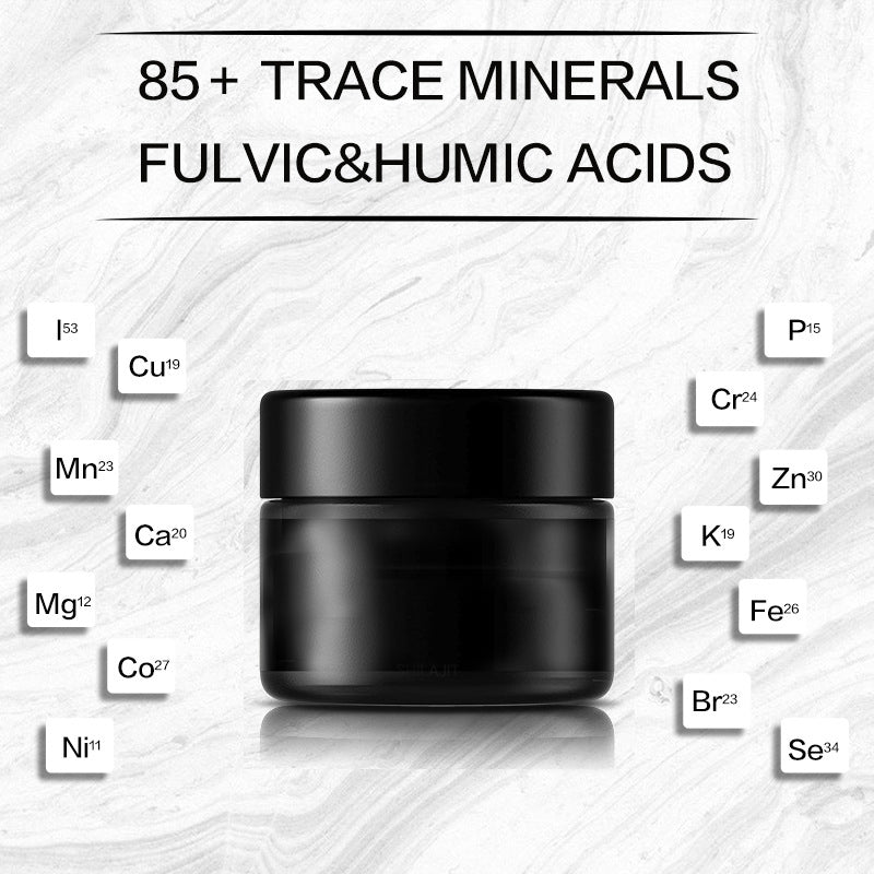 Pure Himalayan Shilajit SoftResin Xilaizhi Resin Cream Fulic Acid 85 Mineral