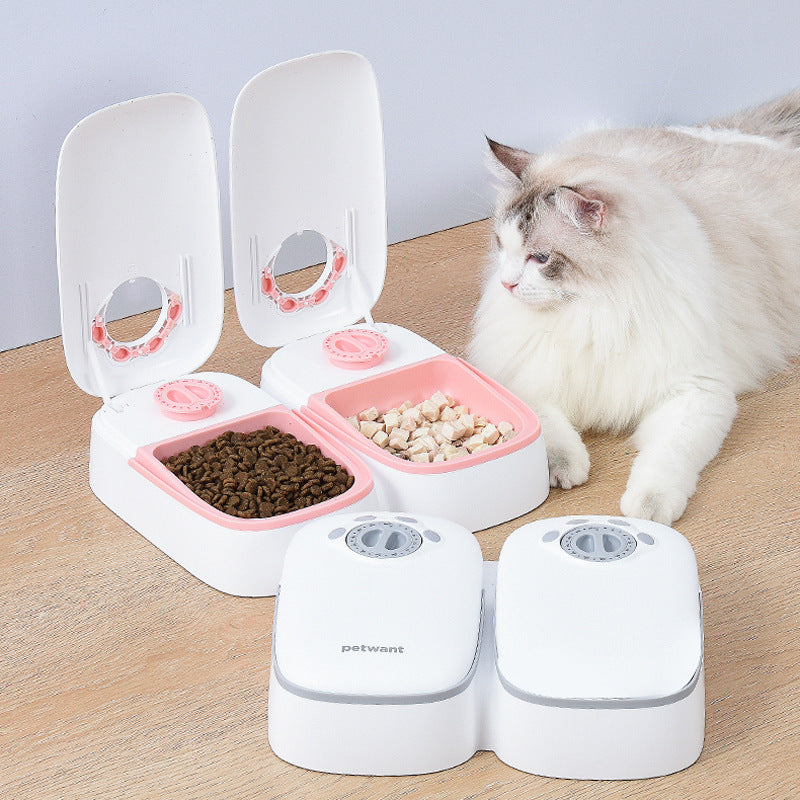 Pet Automatic Timer Feeder Does Not Pinch Feet