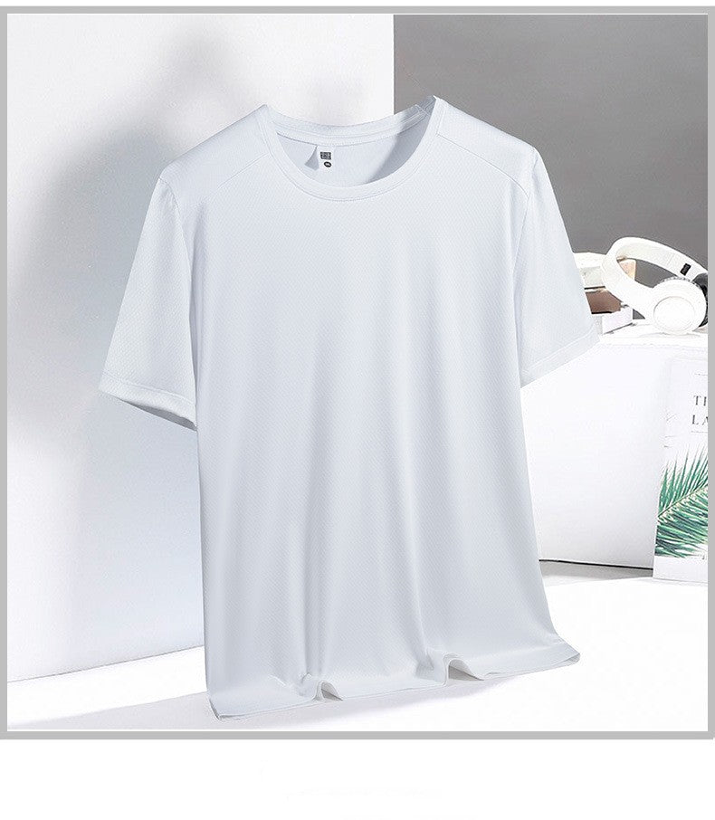 Ice Silk Mosquito Prevention T-shirt Men's Summer