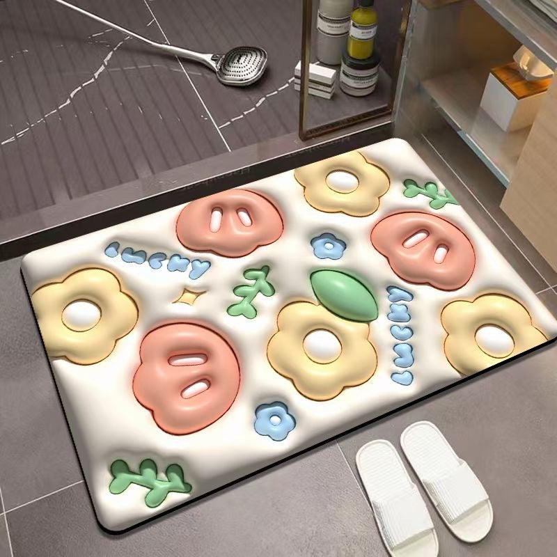 Bathroom Bathroom Diatom Mud Floor Mat