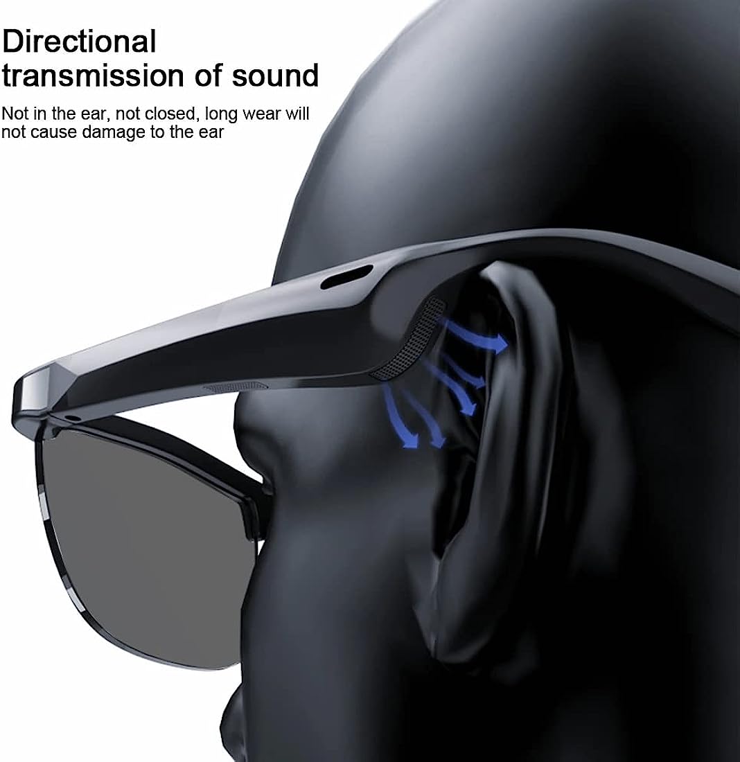 Go Smart Bluetooth sunglasses 5.0 Photosensitive Color change music play and more