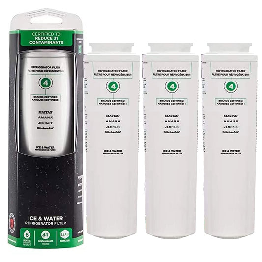 Refrigerator Water Filter 4, EDR4RXD1, for Maytag (UKF8001), KitchenAid Refrigerator